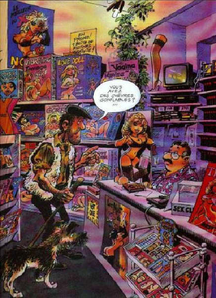 Poupee gonflable pour berger-humourenvrac